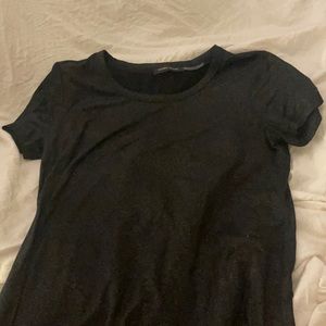 Ivanka trump black sparkle t shirt